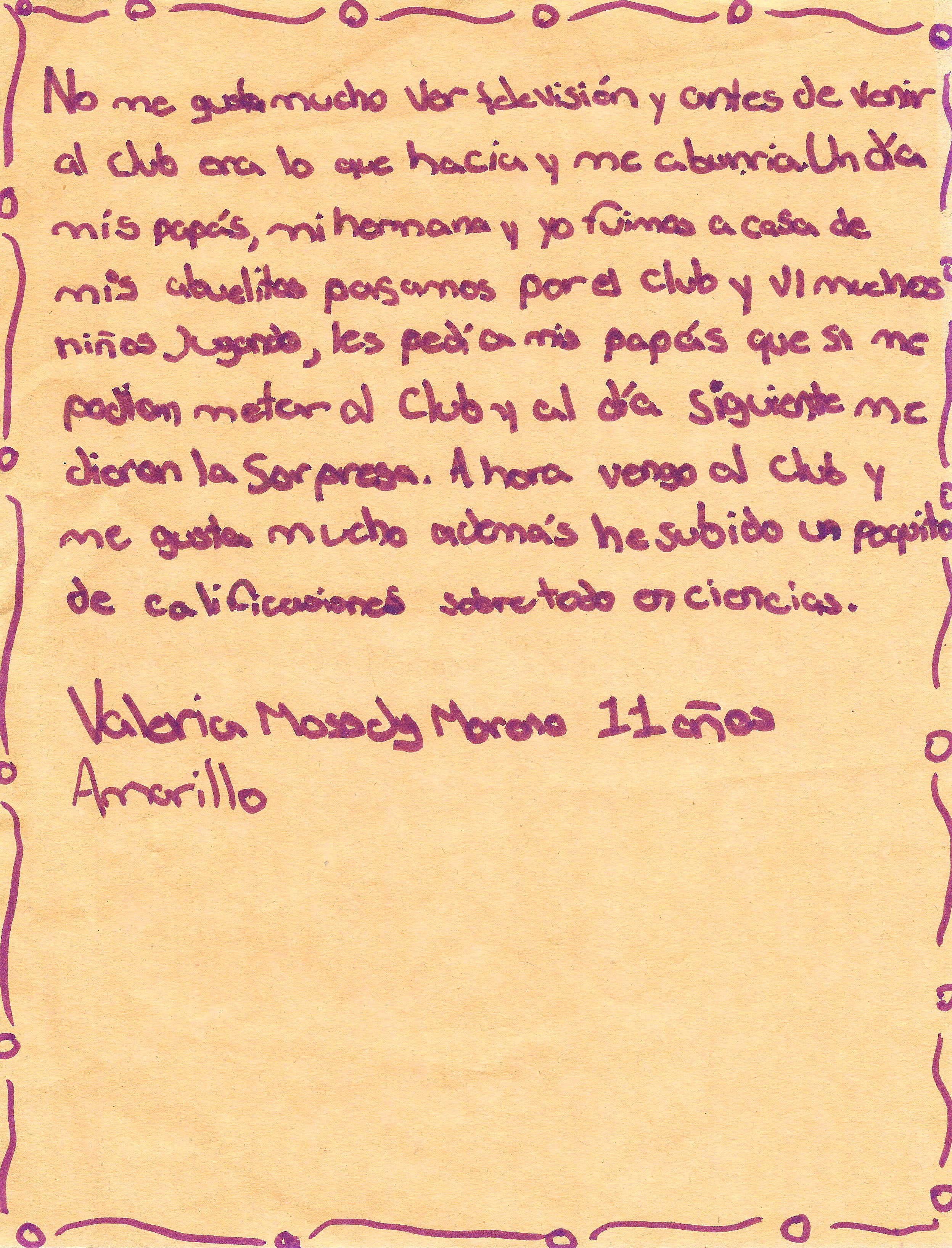 Carta de Valeria